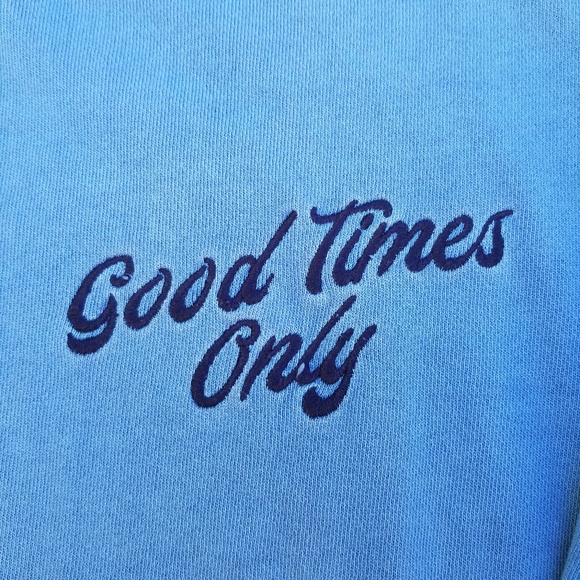 Men's Goodfellow 'Good Times Only' Crewneck Size Large - Picture 3 of 7